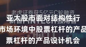 亚太股市面对结构性行情阶段的市场环境中股票杠杆的产品设计机会